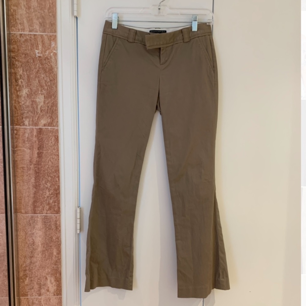 Banana Republic Women’s Work Pants - Khaki, 0P